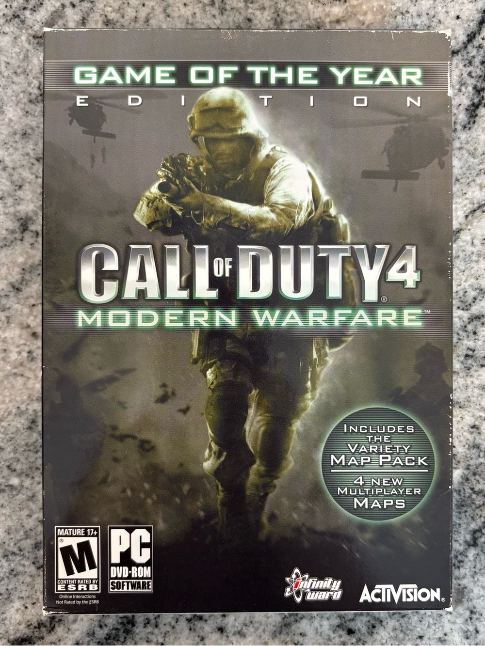 Call of Duty 4: Modern Warfare -- Game of the Year Edition (PC, 2008)